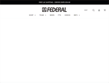 Tablet Screenshot of federalbikes.com